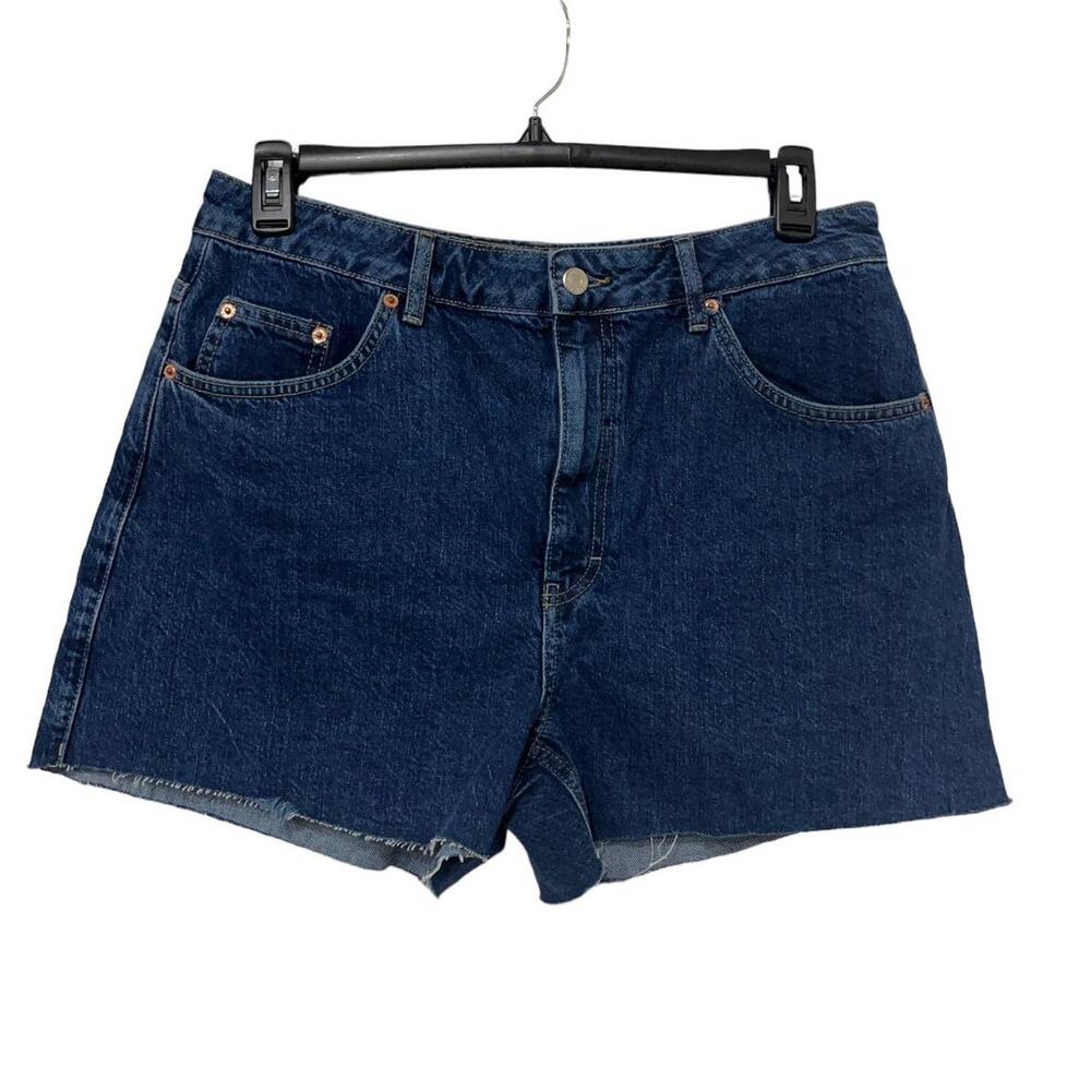 Topshop shorts blue denim A-Line